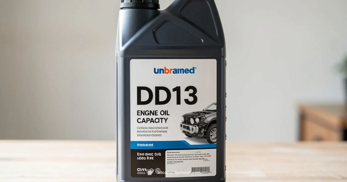DD13 Oil Capacity - Oil Capacity Check