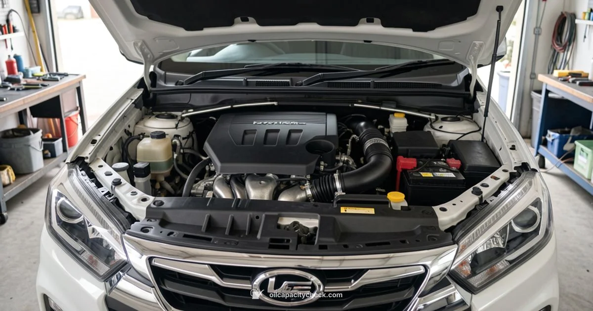 MU-X Oil Guide - Oil Capacity Check