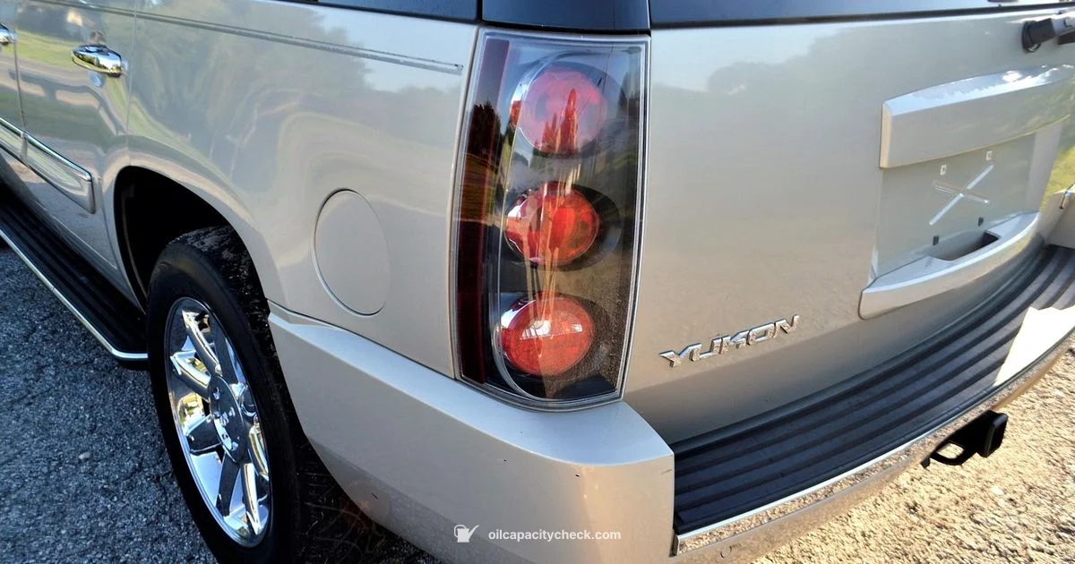 Yukon Oil Guide - Oil Capacity Check