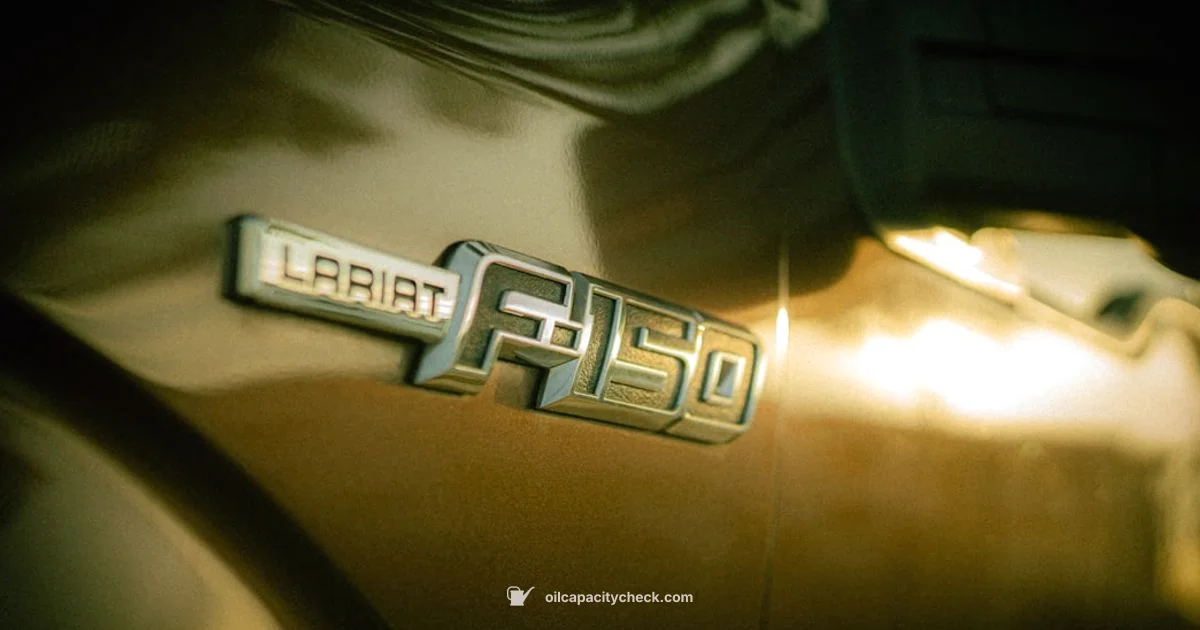 F-150 Oil Capacity - Oil Capacity Check