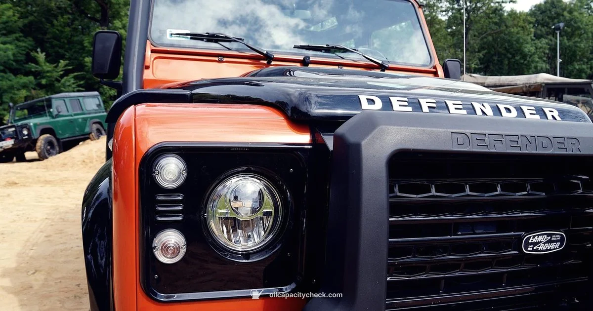 Defender Oil Basics - Oil Capacity Check