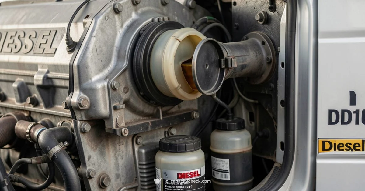DD15 Oil Capacity - Oil Capacity Check