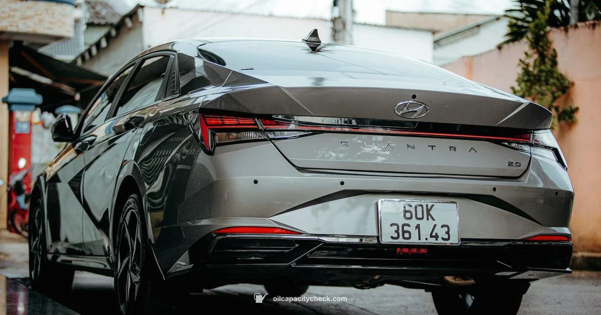 Elantra Oil Guide - Oil Capacity Check