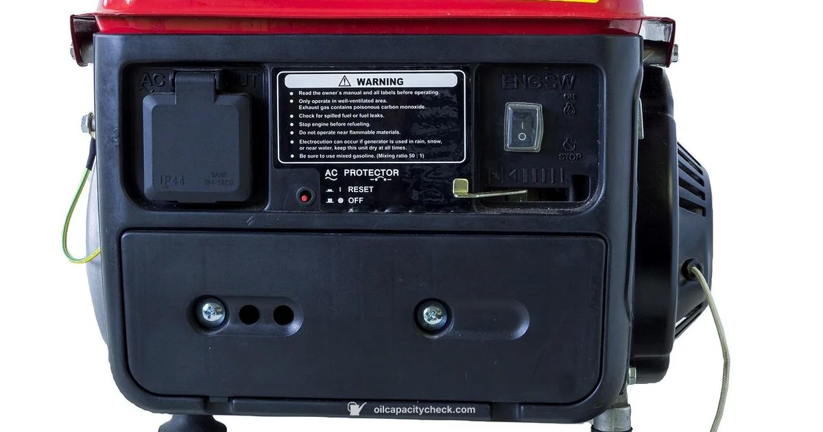 Kohler 7000 Oil Capacity - Oil Capacity Check