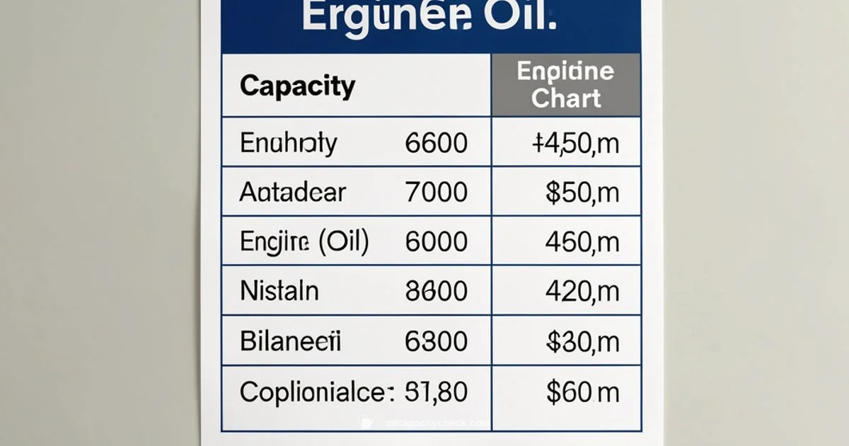Oil Capacity Guide - Oil Capacity Check