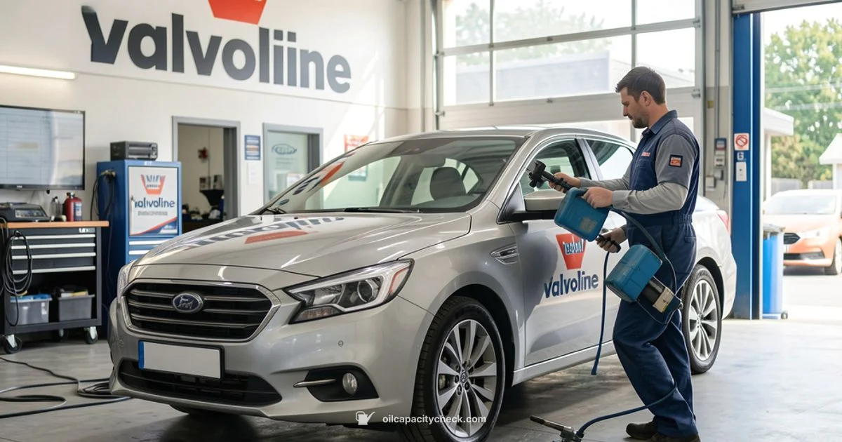 Valvoline Oil Change Review - Oil Capacity Check