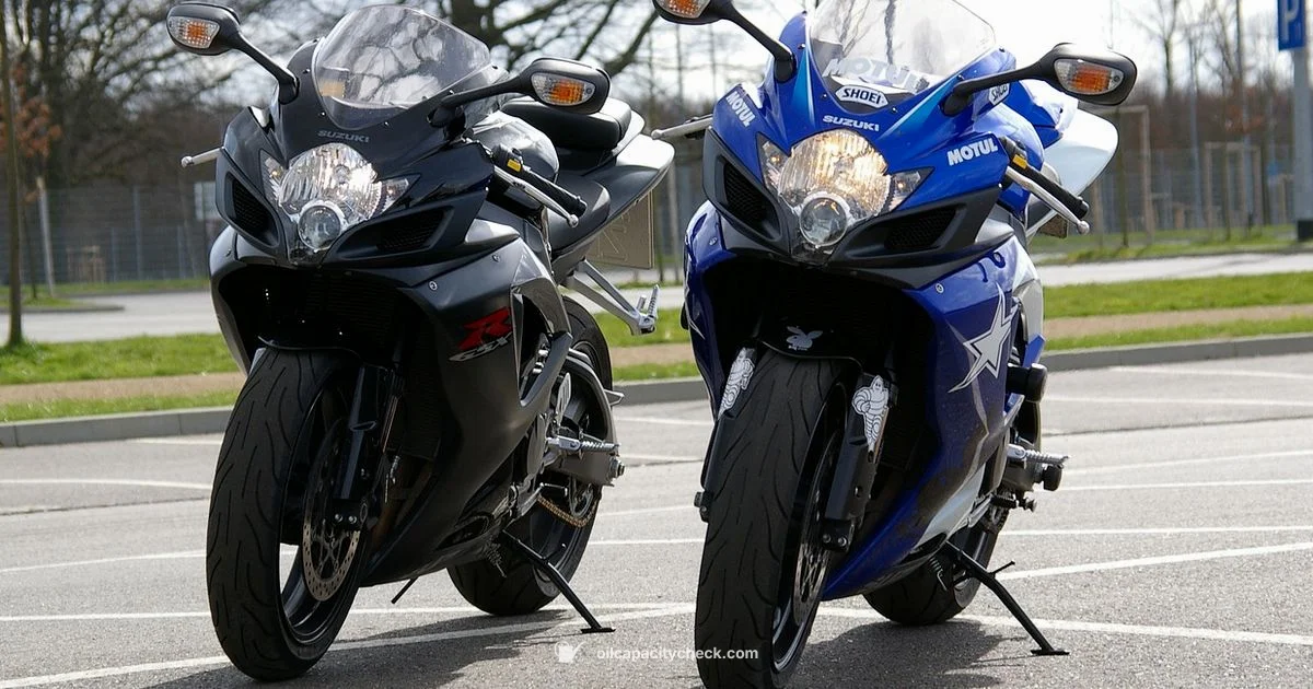 GSXR750 Oil Guide - Oil Capacity Check