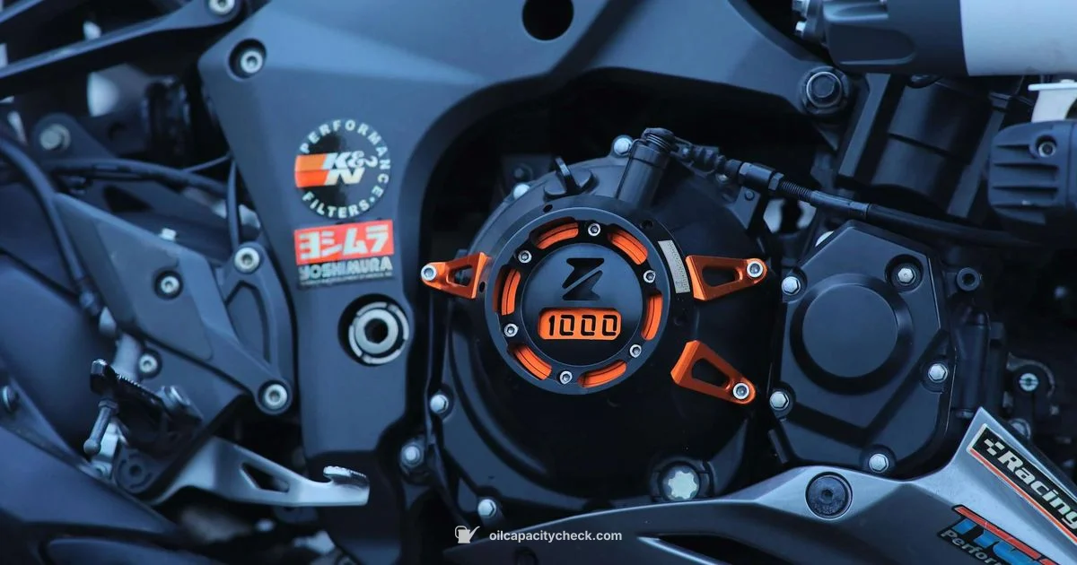 ZX6R Oil Capacity - Oil Capacity Check