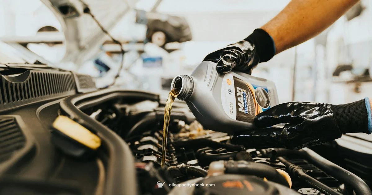 Oil Change Costs - Oil Capacity Check