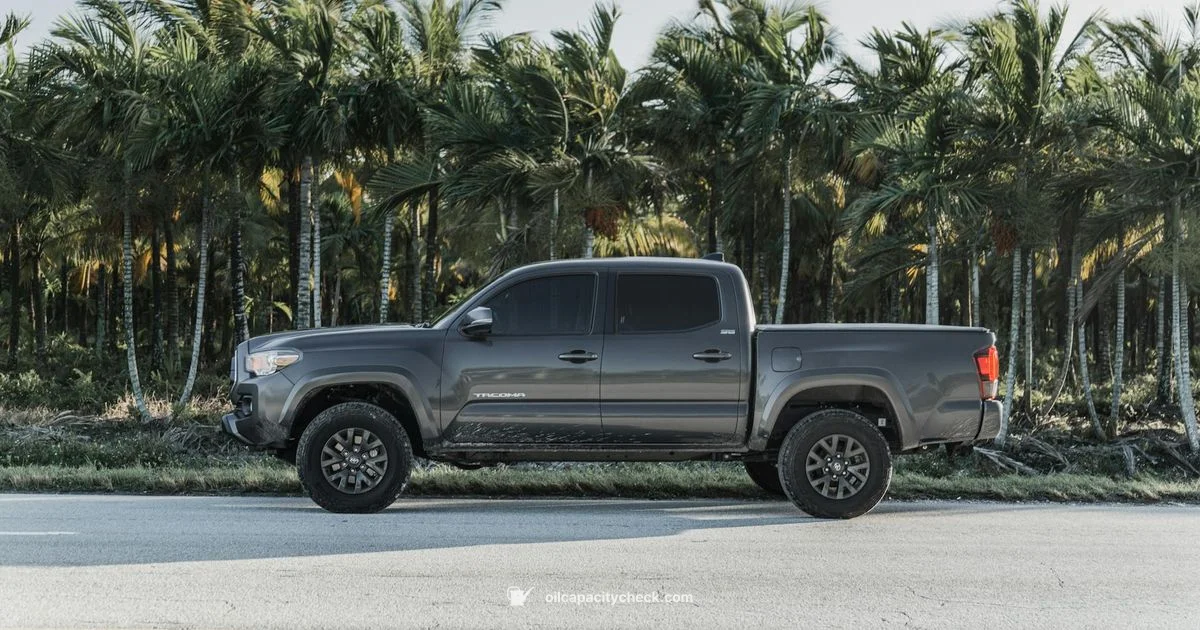 Tacoma Oil Capacity - Oil Capacity Check