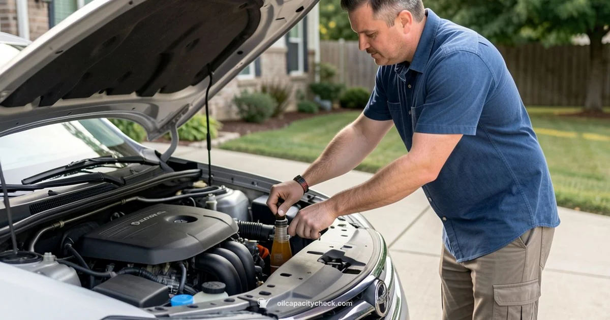 Oil Change Timeline - Oil Capacity Check