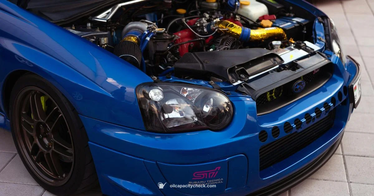 Forester Oil Capacity - Oil Capacity Check