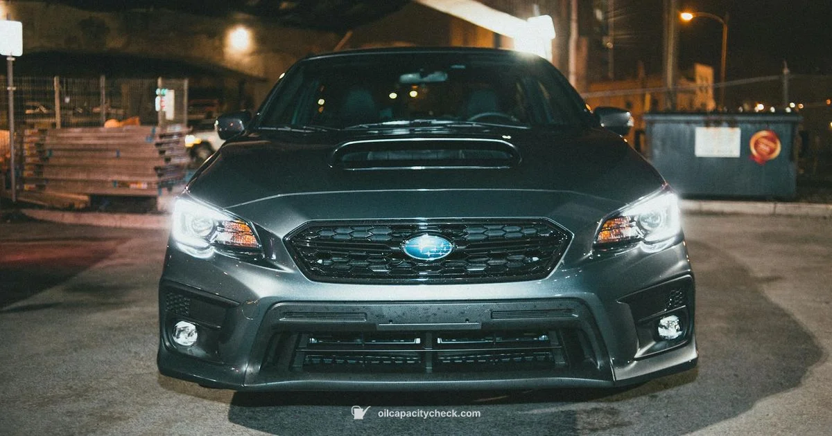 Oil Capacity Guide - Oil Capacity Check