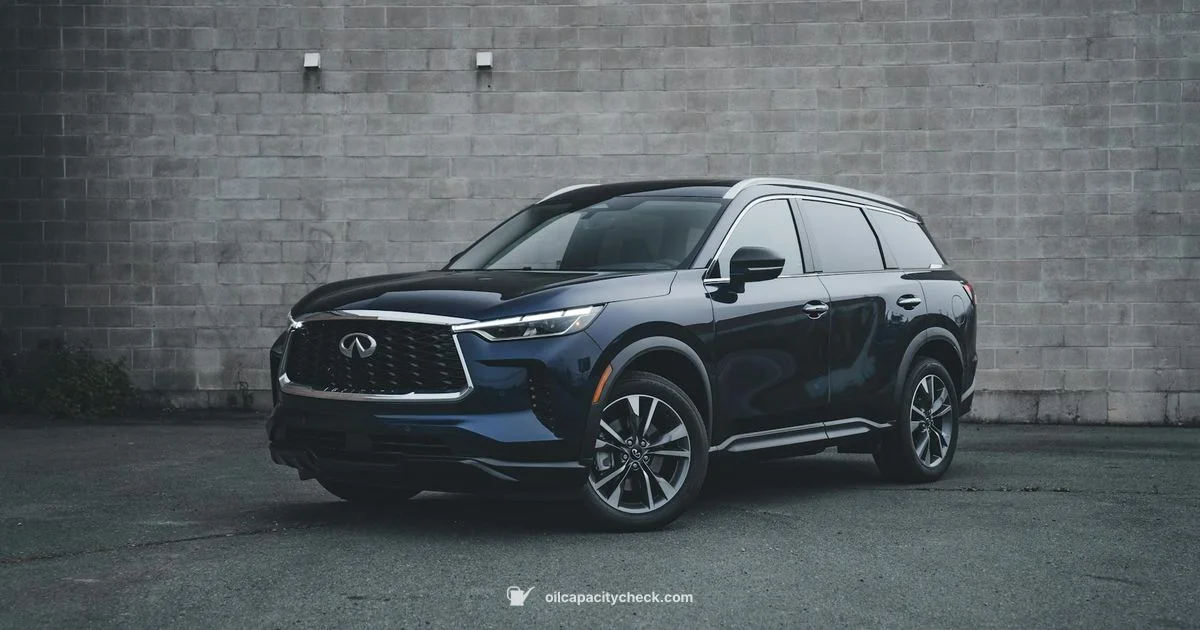 QX60 Oil Capacity - Oil Capacity Check