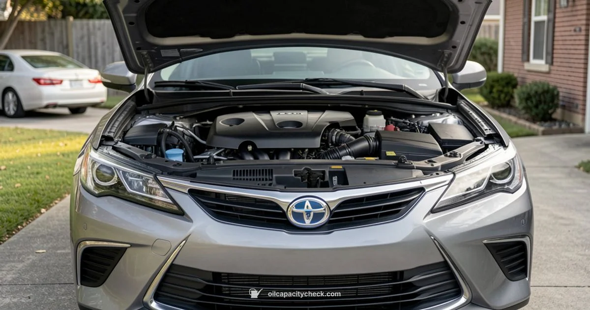Camry 2.5 Oil Capacity - Oil Capacity Check