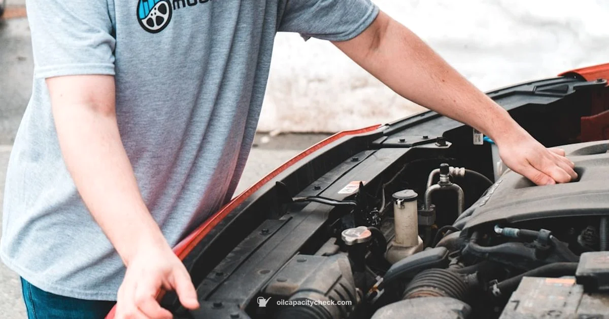 Oil Change Checklist Template - Oil Capacity Check