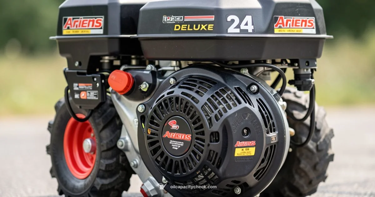 Ariens Deluxe 24 Engine - Oil Capacity Check