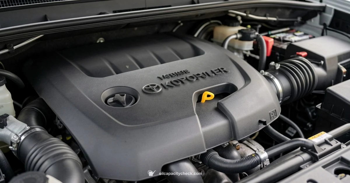 Tacoma Oil Capacity - Oil Capacity Check