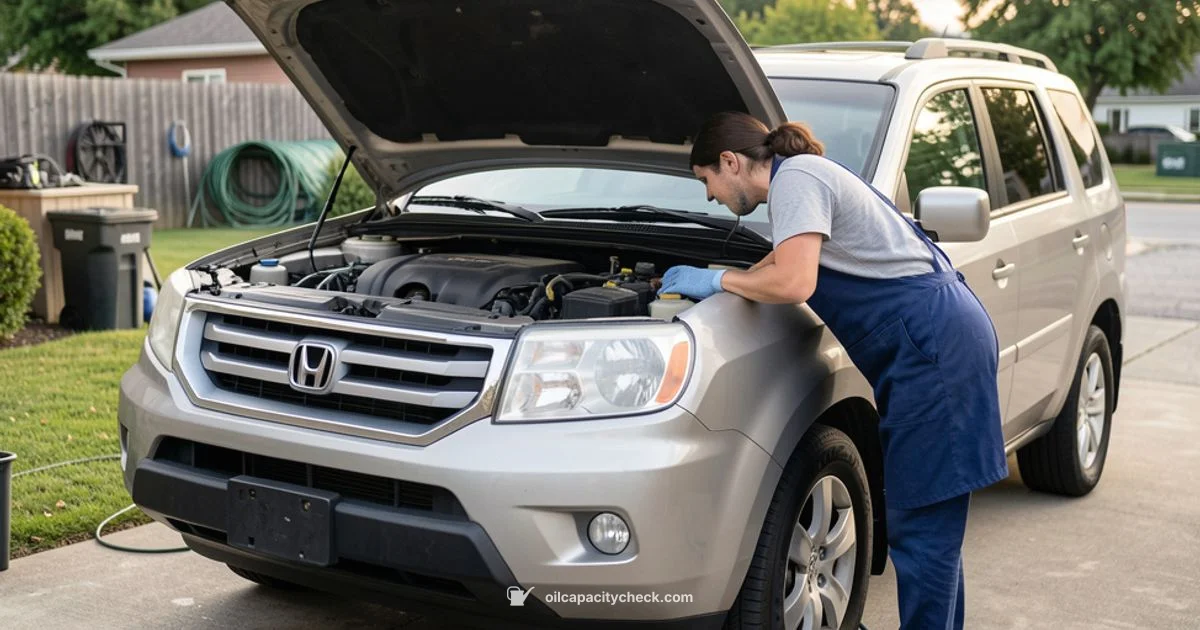 Pilot Oil Capacity - Oil Capacity Check