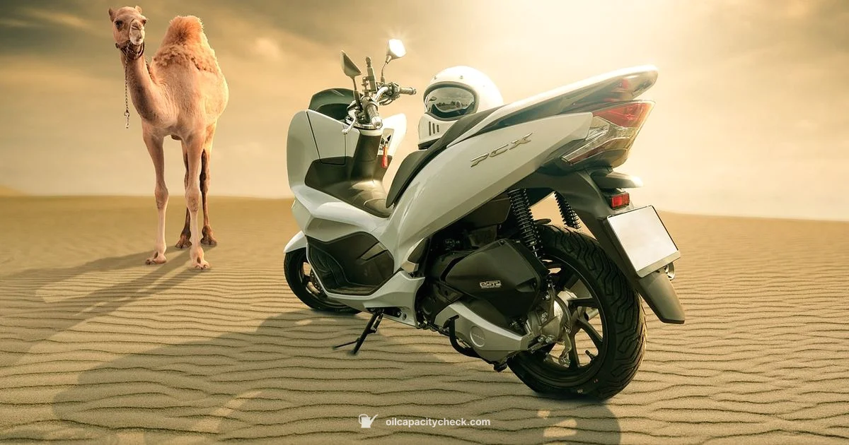 ADV 160 Oil Guide - Oil Capacity Check