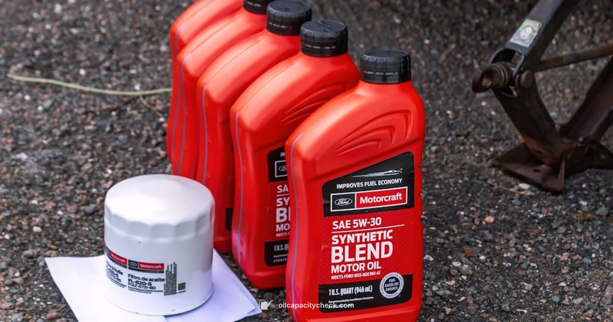 Oil Change Type - Oil Capacity Check