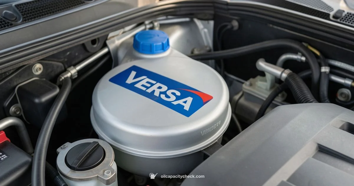 Versa Oil Capacity - Oil Capacity Check