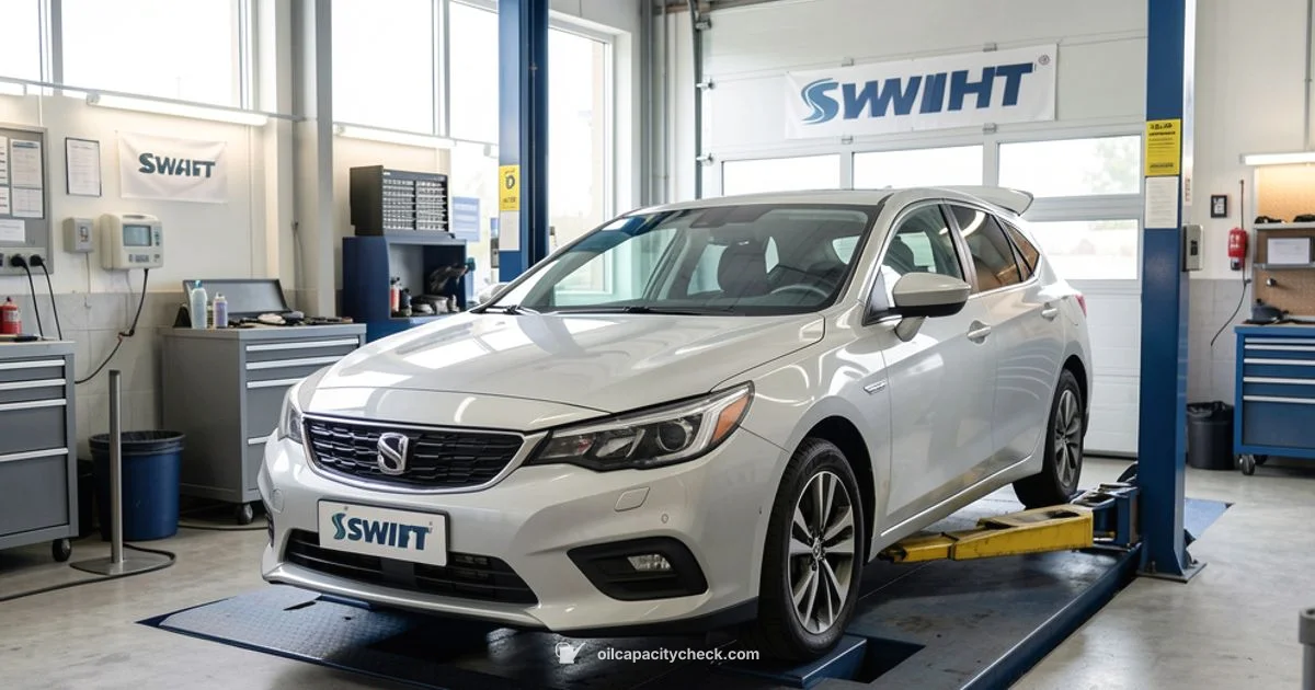 Swift Gear Oil - Oil Capacity Check