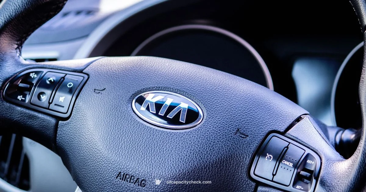 Sportage 2.4 Oil Capacity - Oil Capacity Check