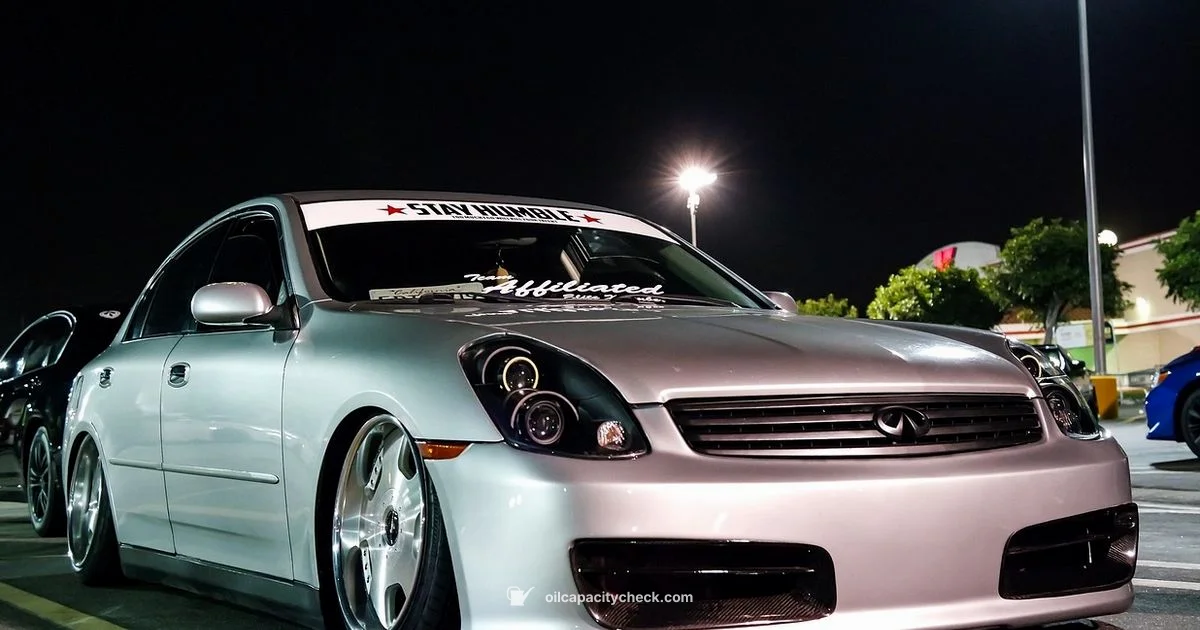 G35 Oil Capacity - Oil Capacity Check