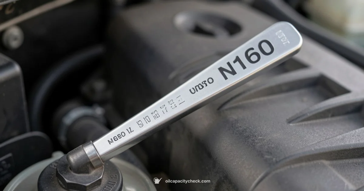 N160 Oil Capacity - Oil Capacity Check