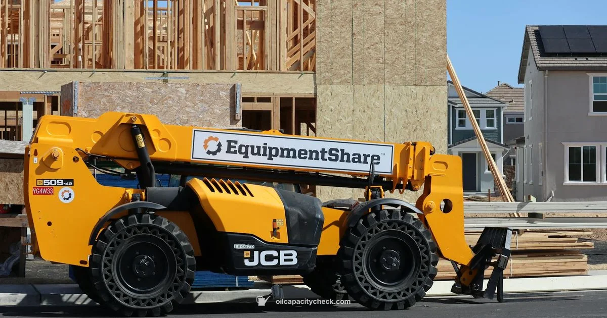 JCB Capacity Guide - Oil Capacity Check