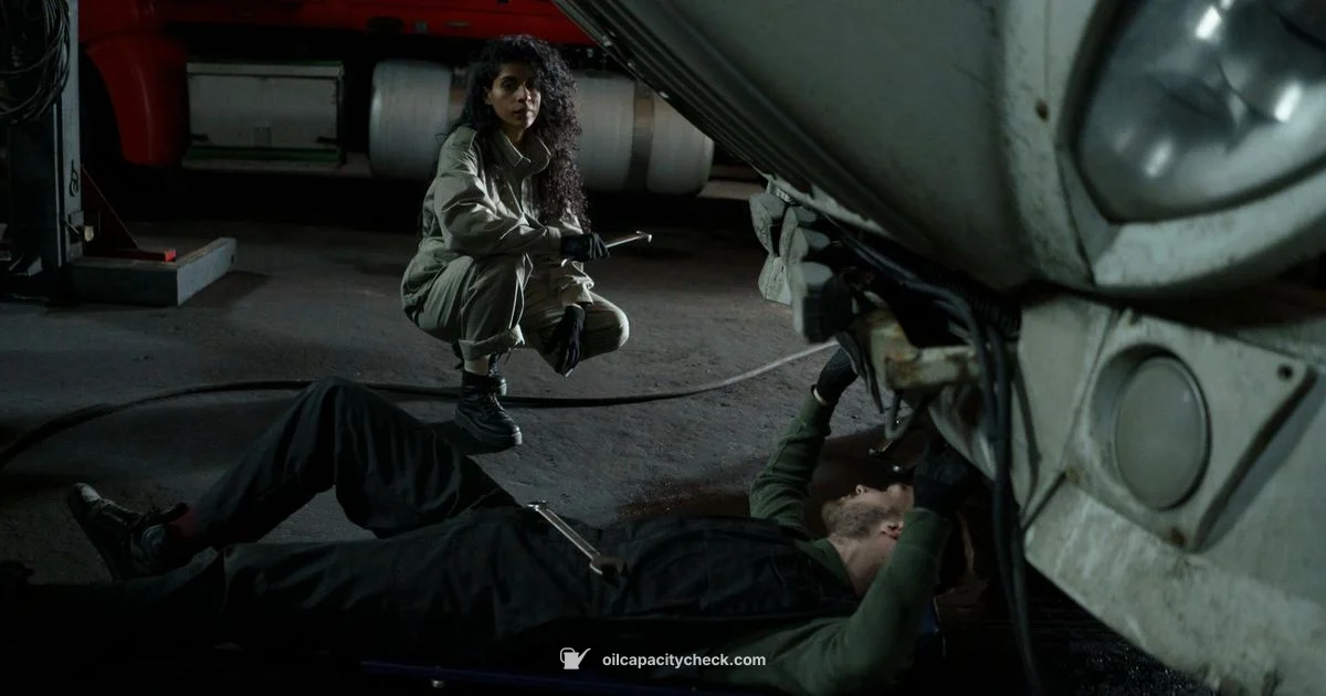 Oil Change & Tire Rotation - Oil Capacity Check