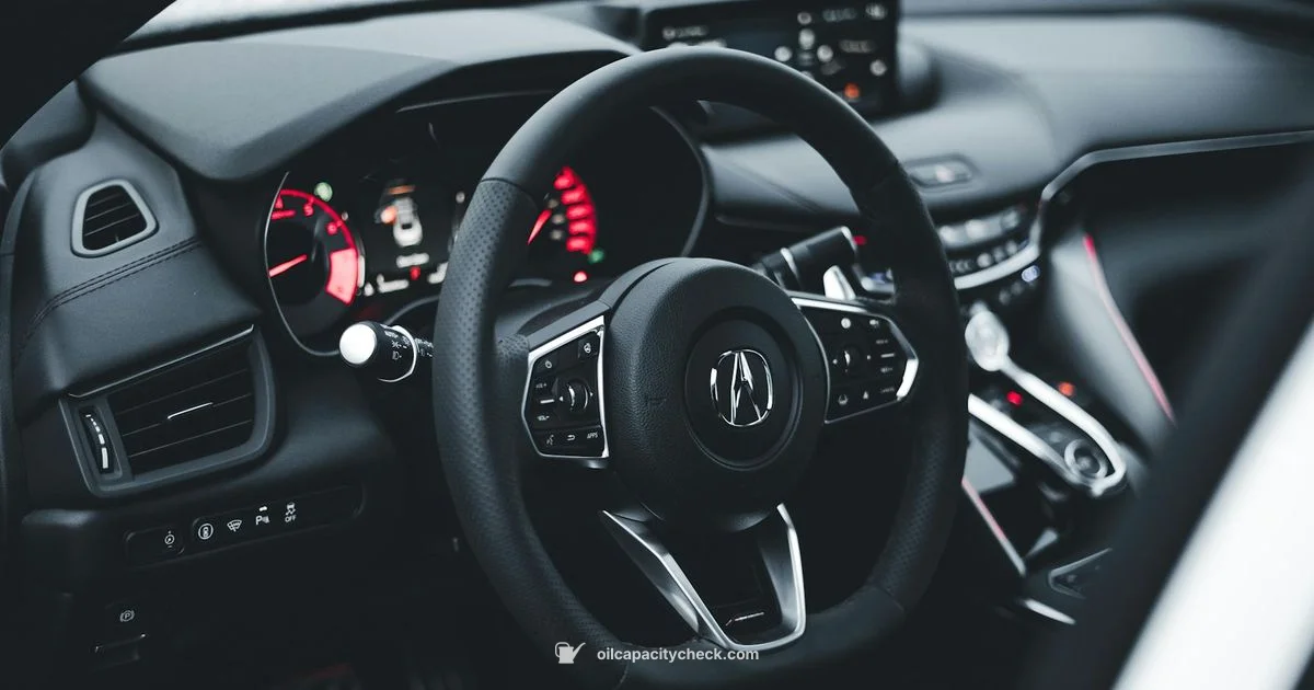 MDX Oil Capacity - Oil Capacity Check