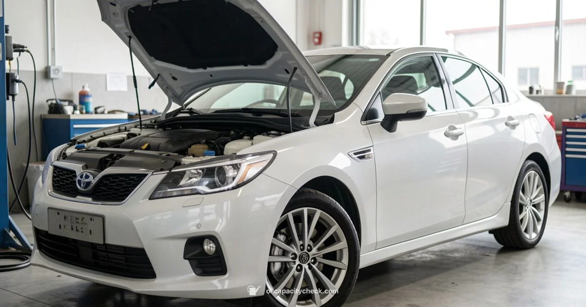 Oil Change Guide - Oil Capacity Check