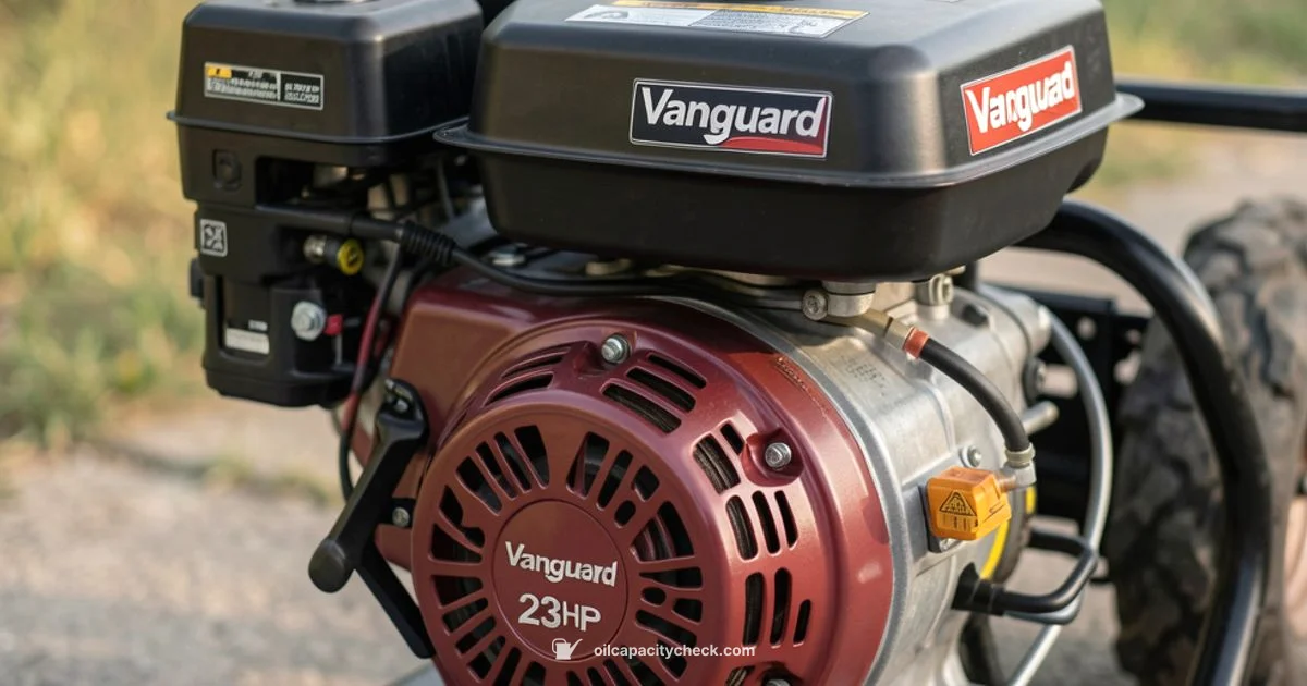 Vanguard Oil Capacity - Oil Capacity Check