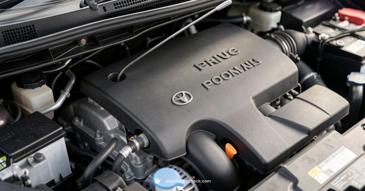 Prius Oil Capacity 2007 - Oil Capacity Check