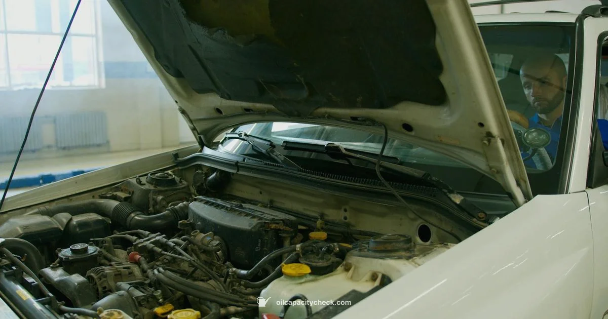 Oil Change Without Lift - Oil Capacity Check