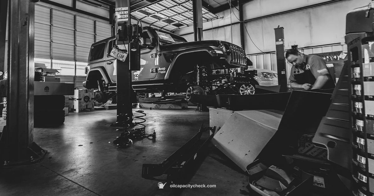 4.0L Oil Capacity - Oil Capacity Check