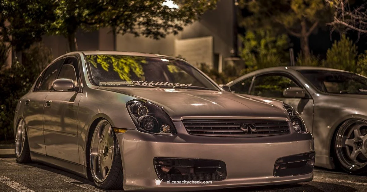 G35 Oil Filter Guide - Oil Capacity Check