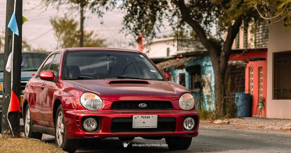 XV Oil Capacity - Oil Capacity Check