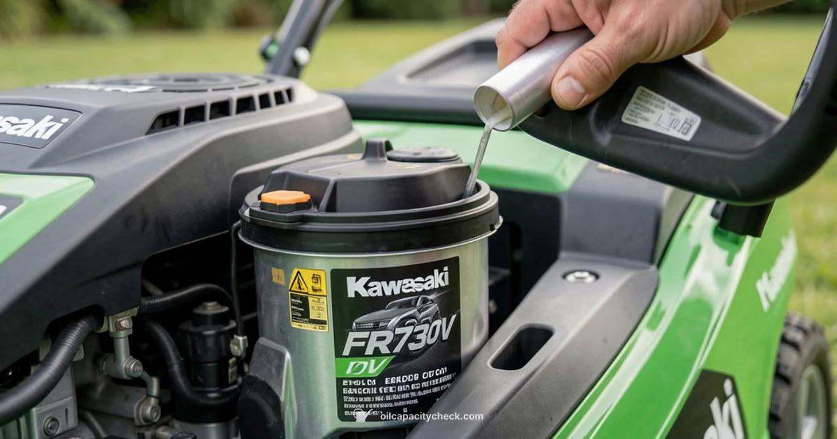 FR730V Oil Guide - Oil Capacity Check