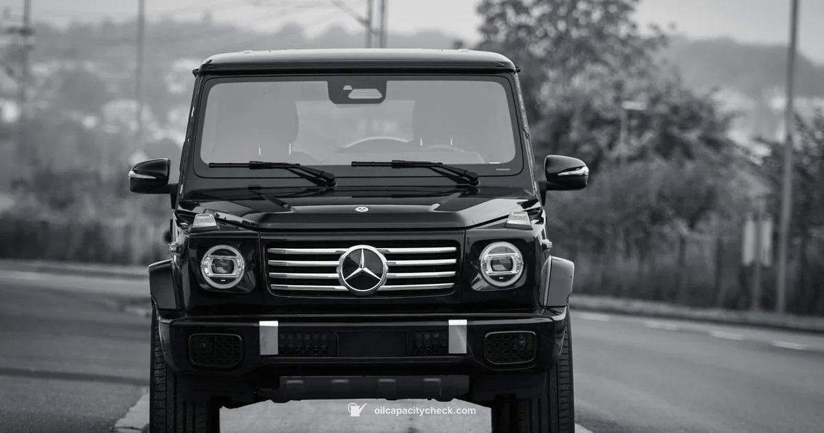 Mercedes Oil Change - Oil Capacity Check