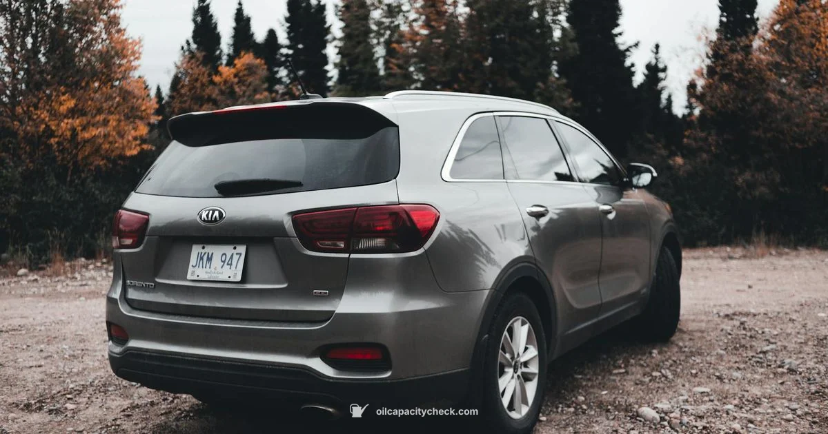 Sorento Oil Capacity - Oil Capacity Check
