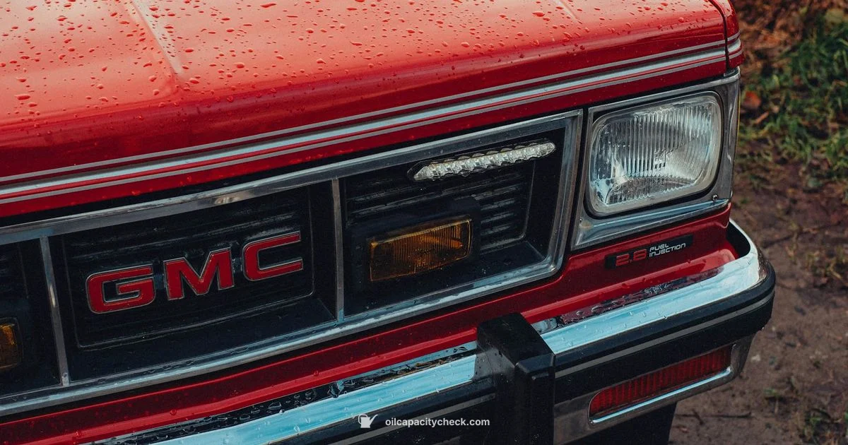 Acadia Oil Capacity - Oil Capacity Check