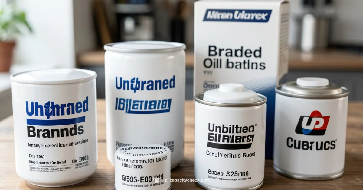 Top Oil Filters - Oil Capacity Check