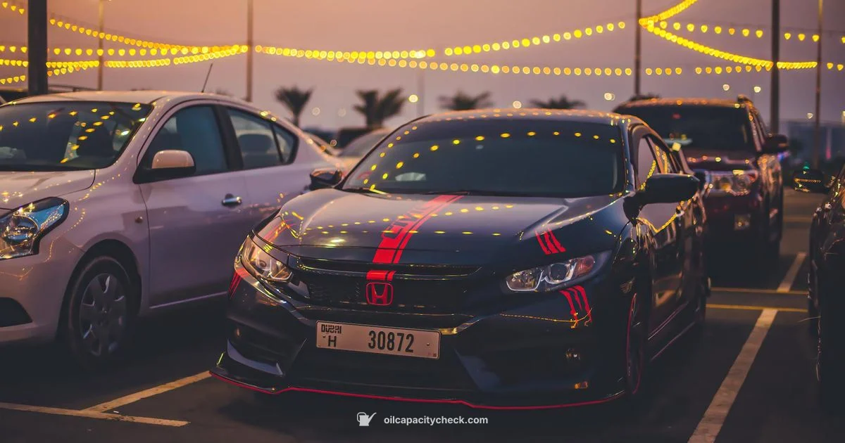 Civic 2004 Oil Capacity - Oil Capacity Check