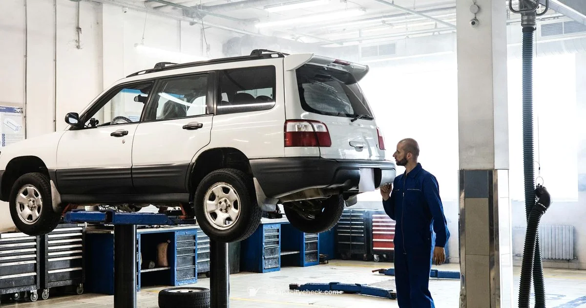 Oil Capacity Guide - Oil Capacity Check