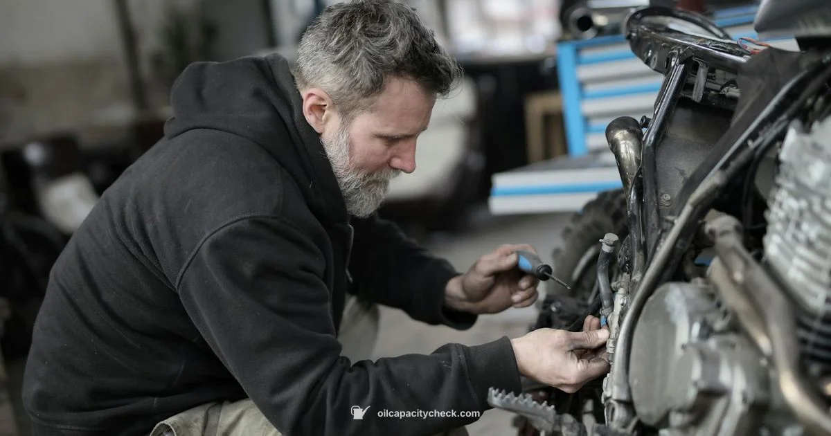 FS600V Oil Guide - Oil Capacity Check