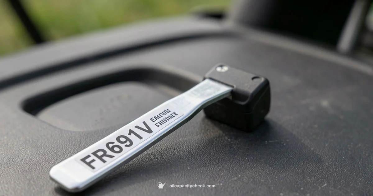 FR691V Oil Capacity - Oil Capacity Check