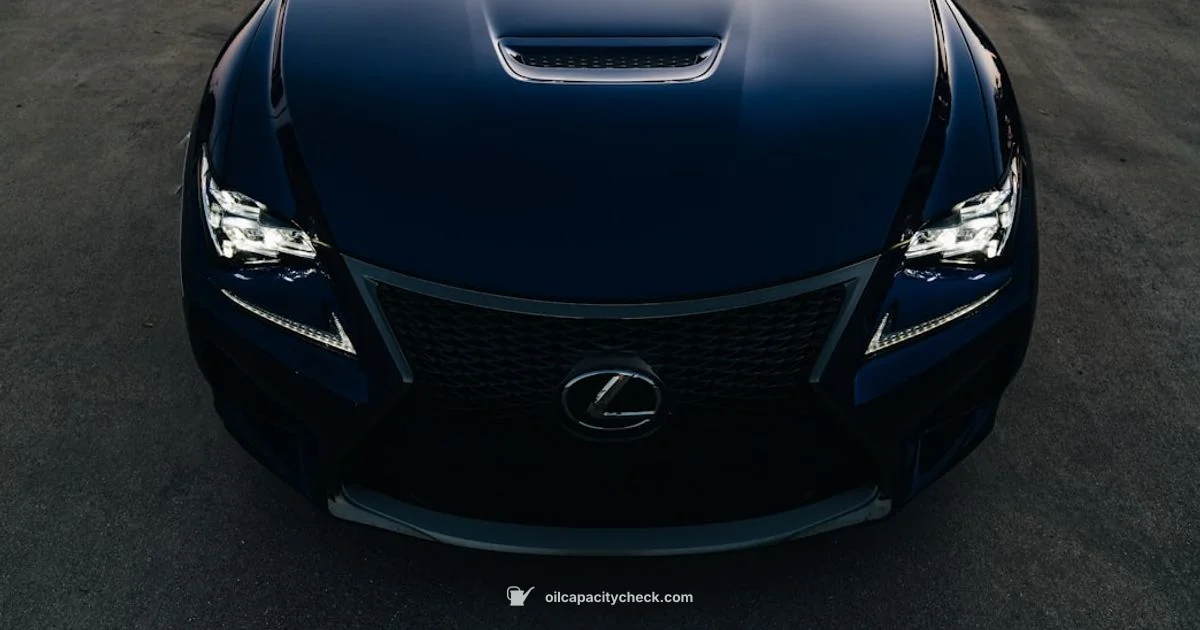 GS300 Oil Capacity - Oil Capacity Check